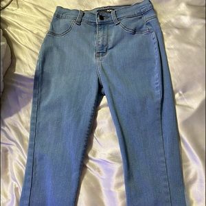 Fashion Nova High Waisted Ripped Booty Jeans